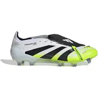 Adidas adidasBota de fútbol Predator Elite Fold-Over Tongue césped natural seco 40 Cloud White / Core Black / Lucid Lemon Unisex