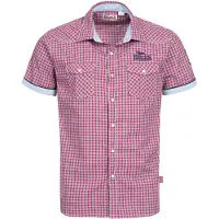 Lonsdale Camisa 'Berny' navy / azul cielo / rojo