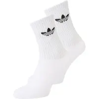 Adidas Calcetines Reflective Crew Socks 2 Pairs mujer - Blanco - XL