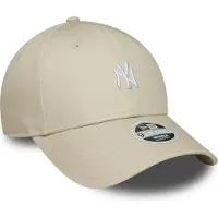 New Era Gorra '9FORTY' beige / blanco