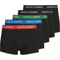 Jack & Jones Calzoncillo boxer 'JACHUEY' azul / verde / rojo / negro