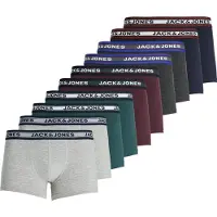 Jack & Jones Calzoncillo boxer 'Jacsolid' mezcla de colores