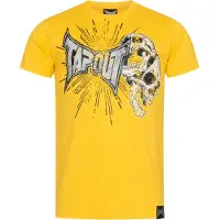 TAPOUT Camiseta 'Blade' amarillo / negro / blanco