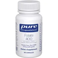 Pure Encapsulations Cápsulas Folate 400 90 Unidades