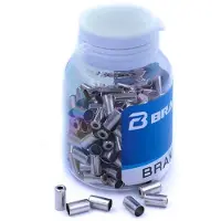 Brakco Terminal De Cable De Cambio 4.3 Mm Brass 200 Unidades
