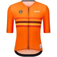 Santini - UCI World Champion Jersey - Maillot de ciclismo size 3XL, naranja