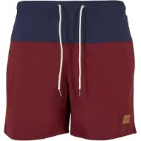 Urban Classics Bermudas navy / borgoña