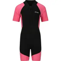 ZigZag - Kid's Swim Suit - Lycra size 10 Years, negro