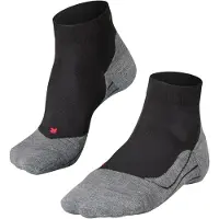 Falke Calcetines deportivos gris moteado / rojo / negro