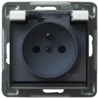 Ospel GPH-1RZ/m/00/d, Blanco, IP44, 16 A, 71 mm, 42 mm, 71 mm