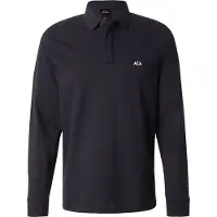 Armani Exchange para hombre. XM001288AF17321UB101 Polo Relax marino (XXL), Casual, Algodón, Manga larga, outlet 2026