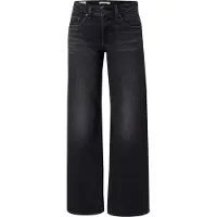 Levi's para mujer. A5566-0027 Jeans low loose negro (28/30), Casual, Algodón, Denim, outlet 2026.