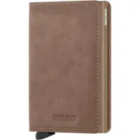 Secrid Unisex Slimwallet Vintage Taupe Talla: OS | Billeteras Outlet | Unisex | Negro