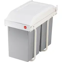 Hailo Papelera De Reciclaje Multi-box 2x14l