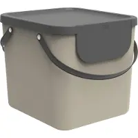 Rotho Contenedor De Clasificación De Residuos Albula Cappuccino 40l