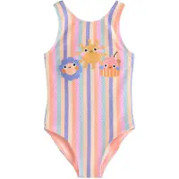 Next Traje de baño azul / turquesa / mostaza / albaricique