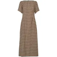 Baum und pferdgarten Adalene Dress Hot Fudge Check Talla: 34 | Vestidos Maxi Outlet | Mujer