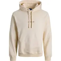 Jack & Jones Sudadera 'JORNorrebro' naranja oscuro / blanco lana