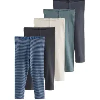 Next Leggings azul cian / gris basalto / greige / negro