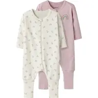 Name it Pijama De Manga Larga Jet Rainbow 2 Unidades