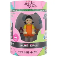 Exquisite Gaming Mini Soporte Holdems Young-hee Girl Adaptadores El Juego Del Calamar 10 Cm