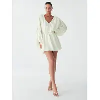 BWLDR Vestido 'Wright' amarillo pastel