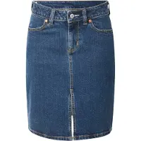 Levi's Falda 'Low Midi Skirt' azul denim
