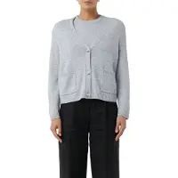 Comma Cardigan Light Grey Talla: 46 | Chaquetas Outlet | Mujer | Gris