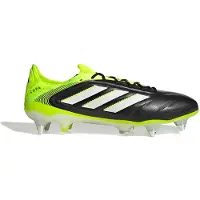 Adidas adidasBota Copa Pure 3 Elite para césped natural húmedo 37 1/3 Core Black / Cloud White / Lucid Lemon Unisex