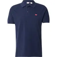 Levi's Camiseta azul oscuro / rojo fuego / blanco