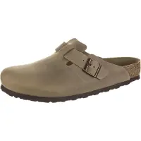 Birkenstock - Sandalias y chanclas - Boston Oiled Leather Regular Tobacco Brown de Cuero - Talla 41 - Marrón