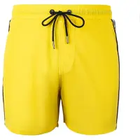 Yeaz Bermudas 'Seatbeat' amarillo / negro / offwhite