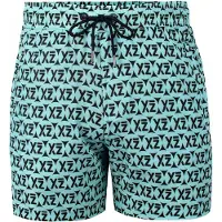 Yeaz Bermudas 'Seashey' turquesa / negro