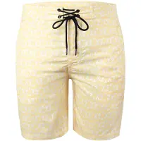 Yeaz Bermudas 'Dazzers' amarillo claro / blanco