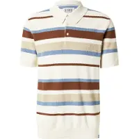 Scotch & Soda Regular-fit Knitted Striped Polo Plaza Taupe Stripe Talla: XL | Polos Outlet | Hombre | Negro