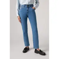 Levi's Tailored 724 Straight We Have Arrived Talla: W25L32 | Vaqueros Rectos Outlet | Mujer