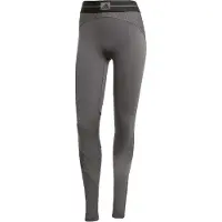 Adidas Performance Hyperglam Rib 1/1 Leggings Grey Six Talla: S | Leotardos Outlet | Mujer | Gris