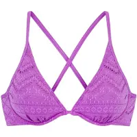 LASCANA Top de bikini lila