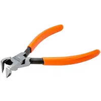 Bahco Alicates De Corte Diagonal De 90° Con Mangos Recubiertos De Pvc Y Acabado Fosfatado 143 Mm