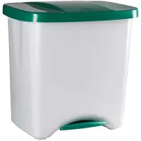 Denox 24160.553 Cubo De Basura Orgánica Con Pedal 50l