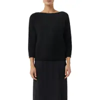Comma Pullover Black Talla: 34 | Sudaderas con Capucha Outlet | Mujer | Negro