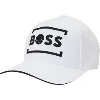 BOSS para hombre. 50544418 Gorra Off-Court blanca (OSFA), Blanco, Casual, Deportivo, Algodón, outlet 2026.