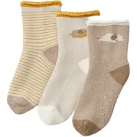 Liewood - Kid's Eloy Baby Socks 3-Pack - Calcetines multifuncionales size 25-28, beige