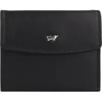 Braun Büffel Golf Secure Cartera Piel natural 12.5 cm negro
