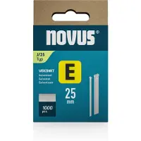 Novus 044-0091 Tackerklammern Nägel 25 mm, 1.000 St.