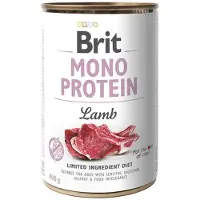 Brit Mono Protein Cans - Dog - Cordero - 6 x 400 g