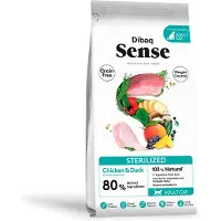Dibaq Comida Para Gatos De Pollo Y Pato Sense Grain Fee Sterilized 1.5kg