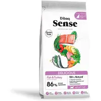 Dibaq Comida Para Gatos De Pescado Y Pavo Sense Grain Free Delicious 6kg