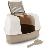 Nayeco Leo, arenero para gatos, color beige, talla única