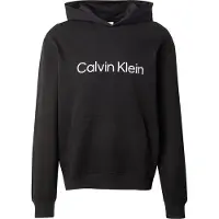 Calvin Klein Sudadera 'Logo' negro / blanco